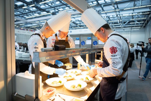 Olympiade der Köche, Priaten, Teller