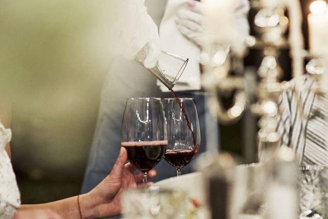 Ausgezeichnete Weingastronomien