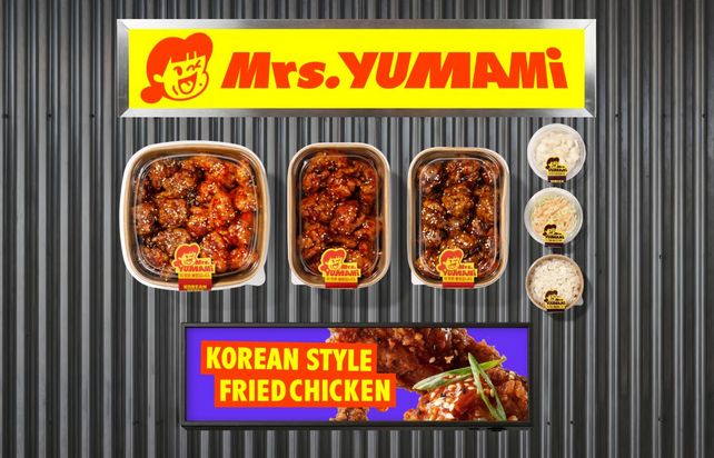 Eat Happy, Mrs. Yumami, K-Food, Korean Style Fried Chicken, Korean Fried Chicken, koreanische Küche, Convenience, Supermarkt, Sweet & Spicy, Soy & Garlic