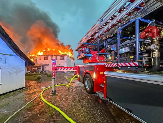 Pernsion, Blitz, Feuer, Rügen