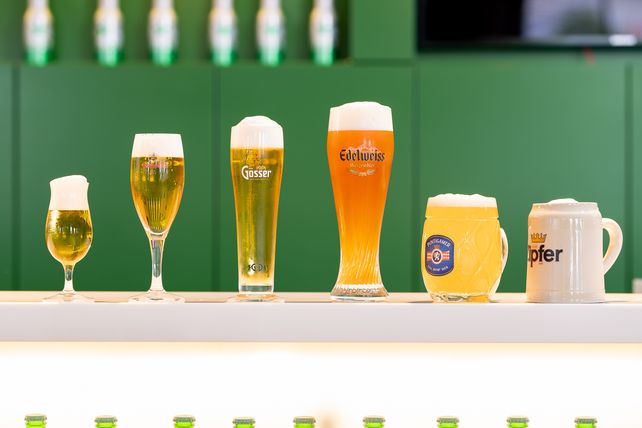 Österreich, Bierglas, Form