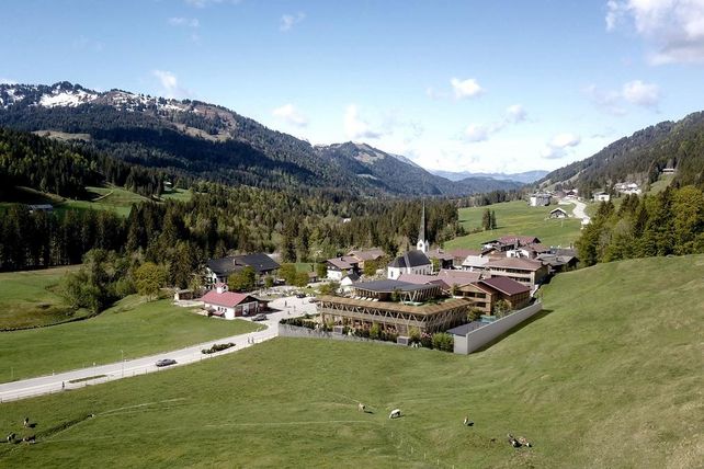 Brand, Hubertus Mountain Refugio, Mitarbeiterhaus, Feuer