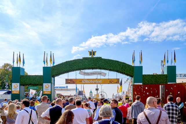 Oktoberfest Touristen