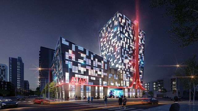 Atari Hotels, Phoenix, Hotelprojekt, E-Sport, Gaming-Kultur, Intersection Development, Hotelbau, Immobilien-Investment, Roosevelt Row, USA