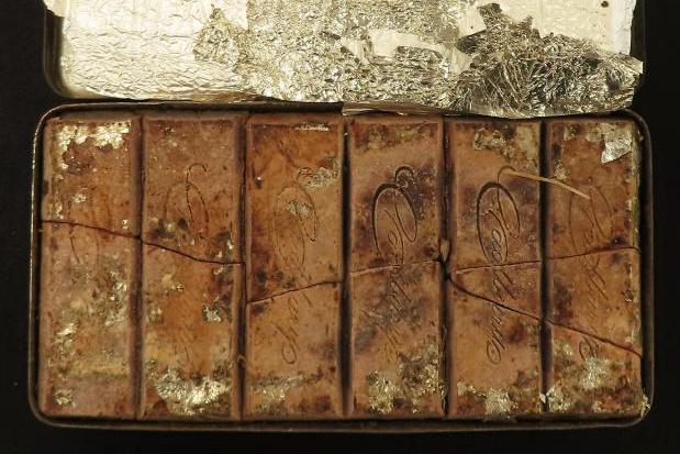 Cadbury, Burenkrieg, Auktion Suffolk, Queen Victoria, Schokoladendose, Lockdales Auctioneers, Südafrika 1900, historische Schokolade, Martlesham Heath, Zweiter Burenkrieg