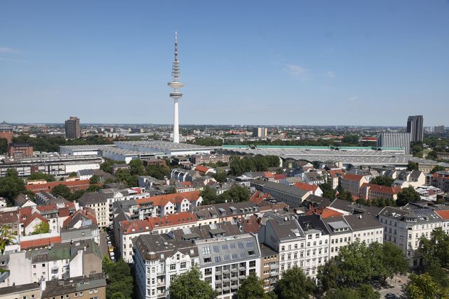 Eröffnung, Hamburg, Fernsehturm