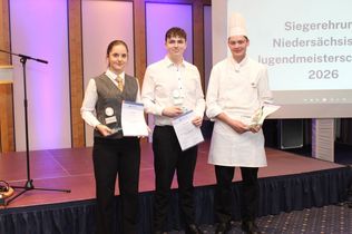 Jugendmeisterschaften Gastgewerbe Niedersachsen, DEHOGA Niedersachsen, Nachwuchs Hotellerie Gastronomie, Landesmeister Gastgewerbe Niedersachsen, Ausbildung Hotelfachleute, Wettbewerb Köche Niedersachsen, Berufsbildende Schulen Göttingen, Deutsche Jugendmeisterschaften Gastgewerbe