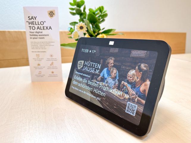 Sprachassistent, Alexa, Hotellerie, Gastronomie, Alpbachtal, Tourismus, Digitalisierung, Gästeservice, Pilotprojekt, Alpbachtal Voice Concierge, MICE, Amazon, Thoesch GmbH