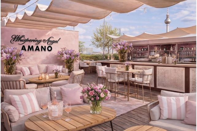 Amano Group, Café Amano, Hotel Amano Berlin, Amano 2.0, Berlin Gastronomie, Co-Working Café, Dachterrasse Berlin, Whispering Angel, Hotelkonzept Berlin, Zielinski Rozen