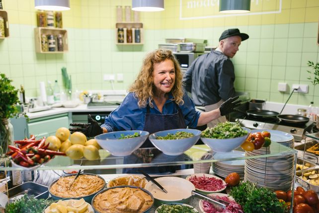 Haya Molcho und Sodexo