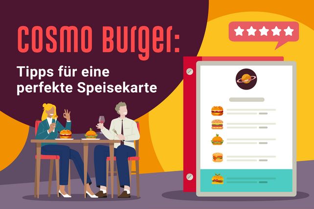 Restaurants, Speisekarte