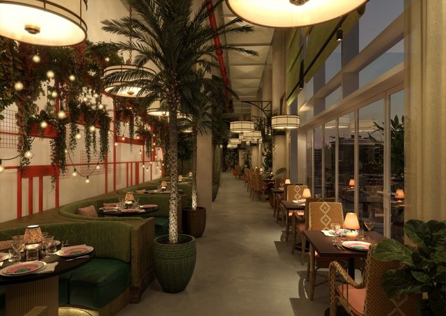 Rhubarb Hospitality Collection, Westfield Hamburg-Überseequartier, Elemente Hamburg, AirBar13, Neueröffnung Gastronomie Hamburg, Rooftop Bar Hamburg, Unibail Rodamco Westfield