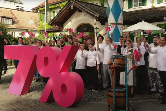 DEHOGA Bayern, TV-Spot, Mehrwertsteuer