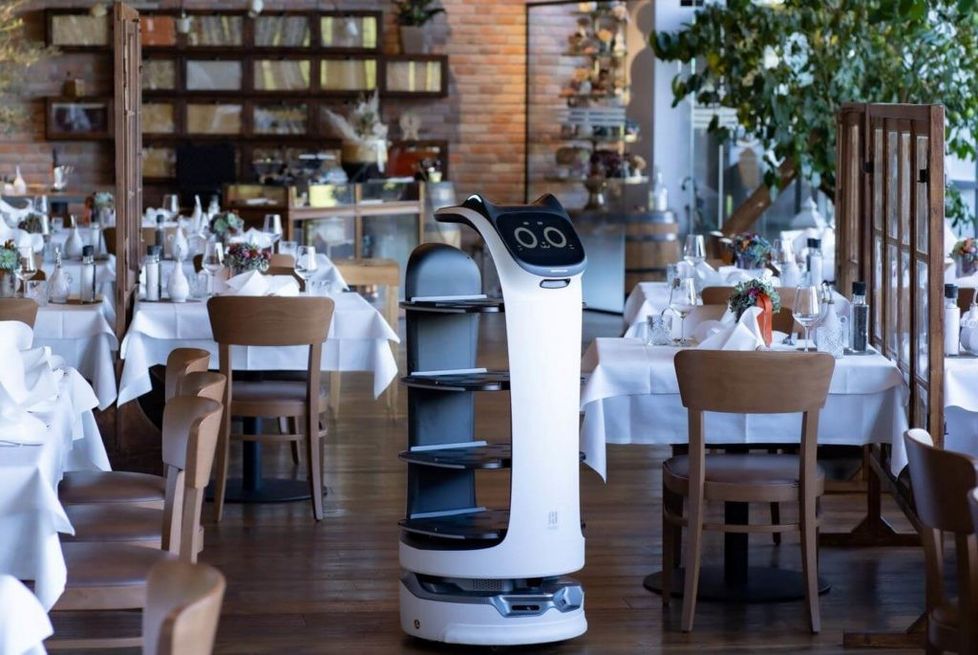 Service-Roboter für Hotel und Restaurant