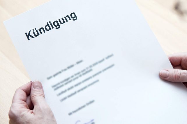 Kündigung, Ermittlungsverfahren, Verurteilung 