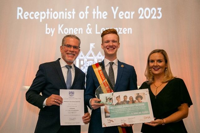 Rezeptionist des Jahres