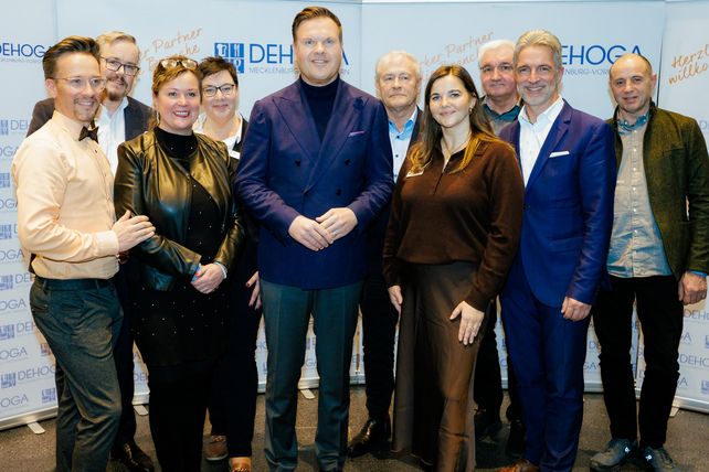 DEHOGA MV, Lars Schwarz, Gastgewerbe, Mecklenburg-Vorpommern, Präsidium, Wiederwahl, GastRo 2025, Hotel, Restaurant, Tourismus, Mehrwertsteuer, Arbeitszeitgesetz, Interessenvertretung