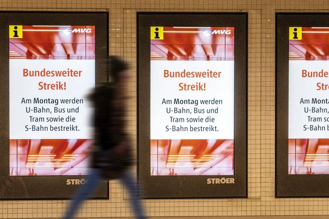 Bundesweiter Streik, öffentlicher Dienst