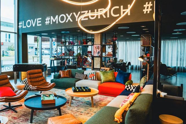 Moxy Zurich, SV Hotel, H-Plus-Hotel Zürich, Marco Meier, Marriott, Hotelumbau, Betreiberwechsel, Hotelneupositionierung, Zürich Kreis 5, Letzigrund-Stadion