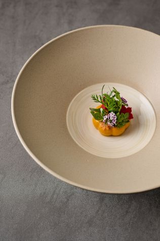 Edvard, Anantara Palais Hansen Vienna Hotel, Sterne-Restaurant, Paul Gamauf, Klaus Lechner, NOPP Innenarchitektur, Renovierung, Wien, Michelin-Stern, nachhaltige Kulinarik, Low Waste, Ringstraße.