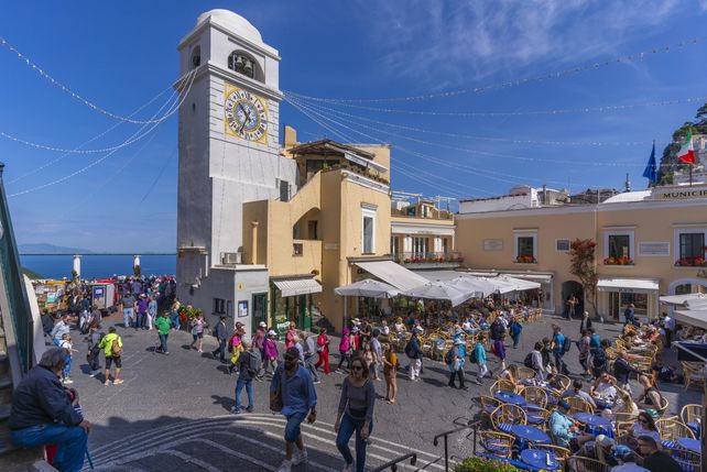 Capri Touristen 