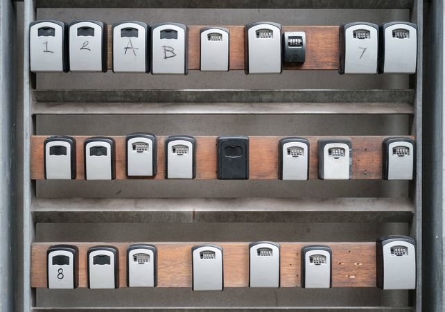 Schlüsselkästen, Ferienwohnungen