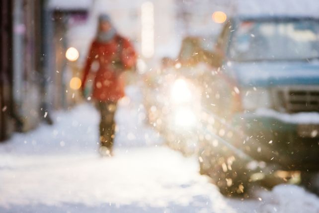 Winter Arbeit Verspätung