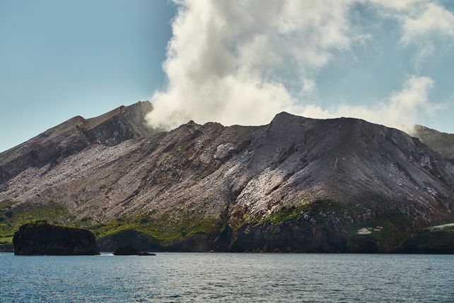 White Island, Vulkan