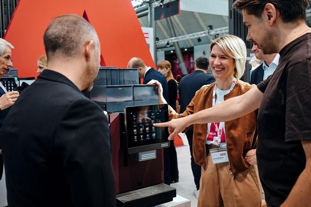 Franke Coffee Systems, Neue A-Linie, A600, A800, Intergastra, Kaffeemaschinen, Vollautomaten, Gastronomie, Hotellerie, Energieeffizienz, FrankeConnect, IndividualMilk, Kaffeetechnologie