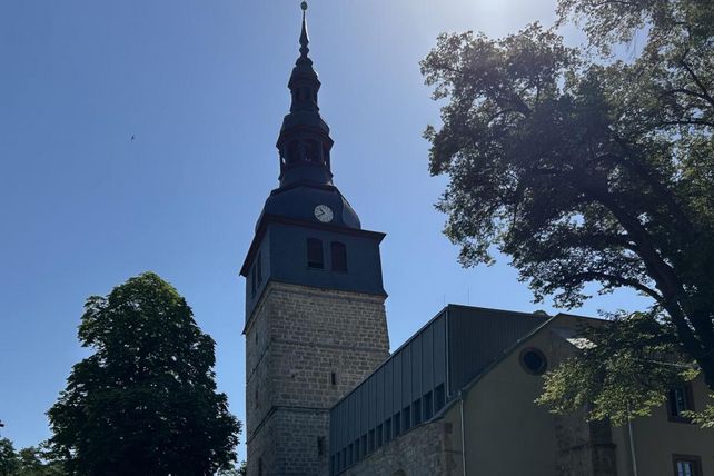 Schiefer Turm von Bad Frankenhausen