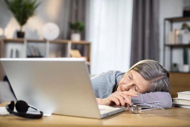 Homeoffice Nickerchen 