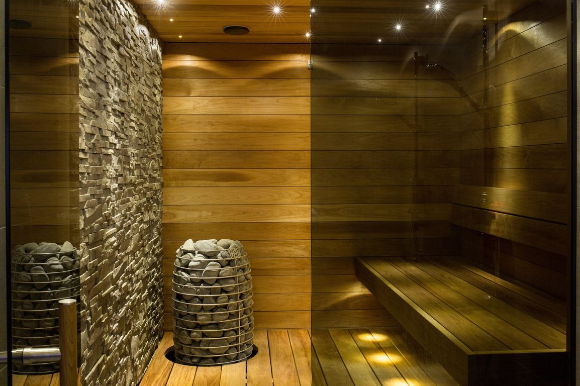 Nackt sauna Finnische Sauna
