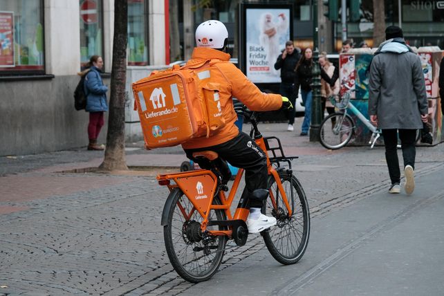 Lieferando will Kurieren im Winter mehr zahlen