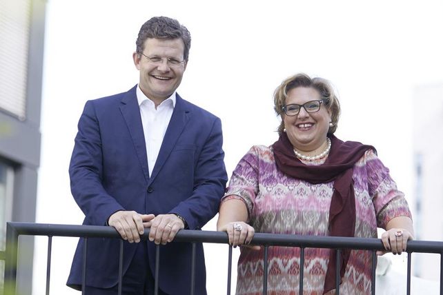 Carmen Dücker und Marcus Smola