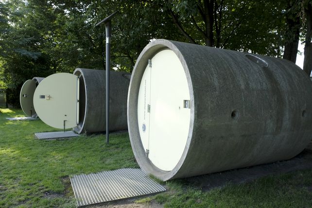 Bottrop, Kanalrohr, Hotel