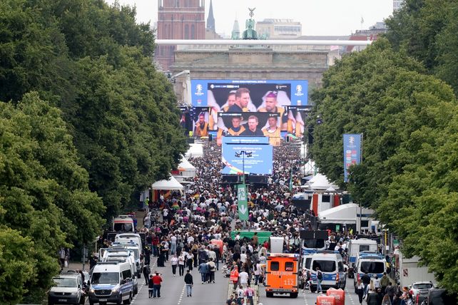 Gastronomie, Fanmeile