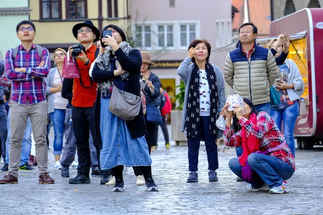 chinesische Touristen