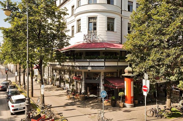 Feuer, Feinkost Käfer, München, Brand