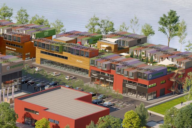 Motorworld Manufaktur, Titanic, Hotel, Seecontainern, Berlin