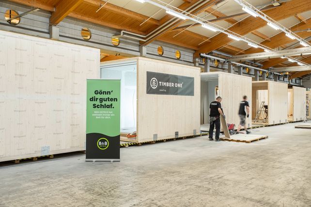 B&B, Hotels, Module, Timber One