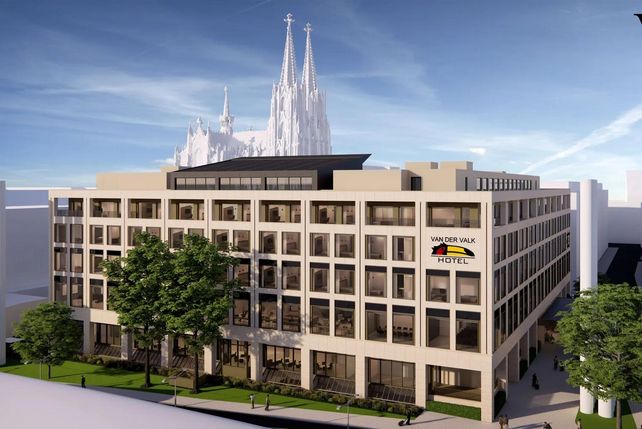 Valk Exclusief, Van der Valk Hotel Köln am Dom, Hotel Köln, Stolkgasse Köln, Postsortierzentrum Köln, Hoteleröffnung 2028