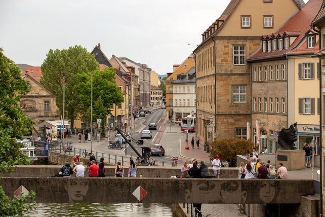 Biergarten untere Brücke Bamberg