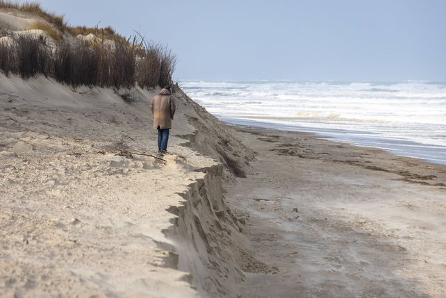 Inseln, Sturmflute, Sand