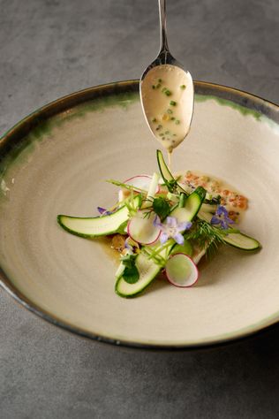 Edvard, Anantara Palais Hansen Vienna Hotel, Sterne-Restaurant, Paul Gamauf, Klaus Lechner, NOPP Innenarchitektur, Renovierung, Wien, Michelin-Stern, nachhaltige Kulinarik, Low Waste, Ringstraße.