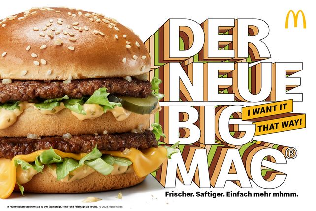 McDonald's, Rezeptur
