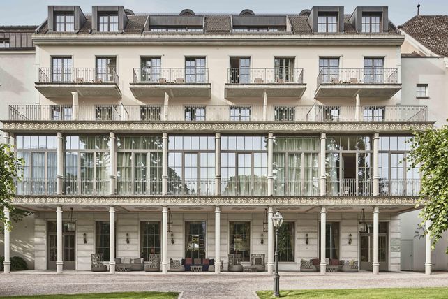 Grand Hotel Hof, Bad Ragaz, renoviert