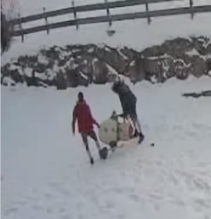 Schneemann, Hotel, Kitzbühel